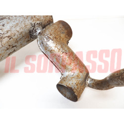 MARMITTA TERMINALE SCARICO FIAT 500 N BIANCHINA TRASFORMABILE CON RISCALDATORE