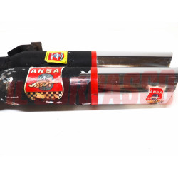 TERMINALE MARMITTA SPORTIVA DOPPIO SCARICO FIAT 128 BERLINA - RALLY ANSA FERRARI