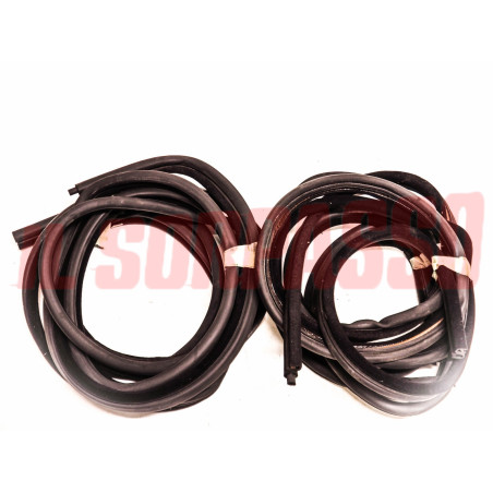 GUARNIZIONI VANO PORTA VELLUTO ALFA ROMEO 75 TURBO - TWIN SPARK ORIGINALI