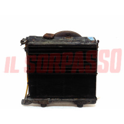 RADIATORE ACQUA + SERRANDA + CONVOGLIATORE LANCIA FLAVIA BERLINA COUPE ORIGINALE