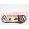 PLAFONIERA LUCE INTERNA CORTESIA ALLUMINIO FIAT 1100 103 BAULETTO E TV