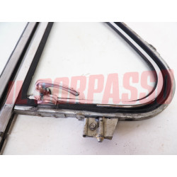 DEFLETTORE PORTA DESTRA + SINISTRA VETRO TELAIO CORNICE FIAT 600 - D - E SECURIT