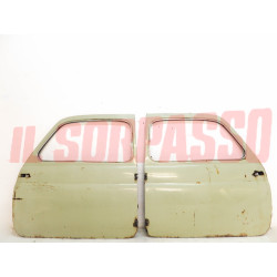 PORTA PORTIERA DESTRA + SINISTRA FIAT 500 GIARDINIERA ORIGINALI