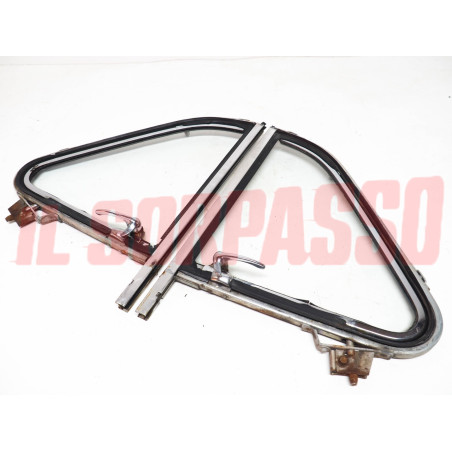 DEFLETTORI COMPLETI DESTRO SINISTRO TELAIO CORNICE VETRO FIAT 500 N D GIARDINIER
