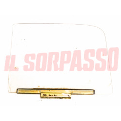 VETRO SCENDENTE + GUIDA PORTA DESTRA FIAT 500 F L R ORIGINALE