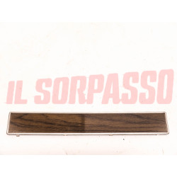 MOSTRINA PLANCIA RADIO CRUSCOTTO MARRONE FIAT 128 BERLINA - RALLY ORIGINALE NOS