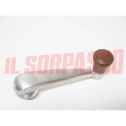 MANIGLIA ALZAVETRO PORTA FIAT 600 D MULTIPLA 1100 103 BAULETTO ORIGINALE MARRONE