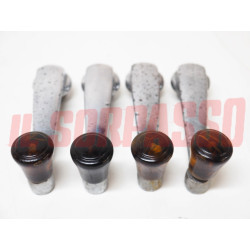 MANIGLIE ALZAVETRO PORTA FIAT 1100 103 TV ORIGINALI CON POMELLO TARTARUGATO
