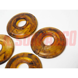 ROSETTE MANIGLIE ALZAVETRO + APRI PORTA FIAT 1100 103 TV TARTARUGATE DIFETTATE