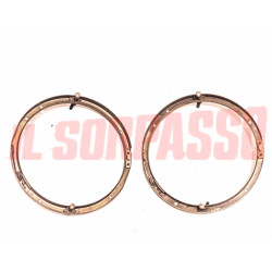 TAZZE SEDI GHIERE FARO FANALI GRUPPI OTTICI FIAT 600 E - 750 FANALONA NOS