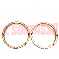 TAZZE SEDI GHIERE FARO FANALI GRUPPI OTTICI FIAT 600 E - 750 FANALONA NOS