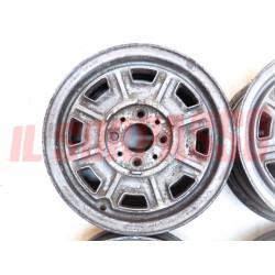 CERCHI RUOTA FIAT CROMODORA 5 x 13 FIAT 125 SPECIAL 850 124 COUPE - SPIDER
