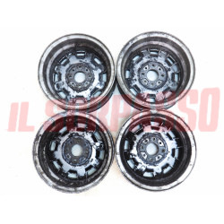 CERCHI RUOTA FIAT CROMODORA 5 x 13 FIAT 125 SPECIAL 850 124 COUPE - SPIDER