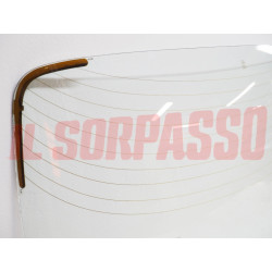 VETRO LUNOTTO POSTERIORE CON SBRINATORE ALFA ROMEO GT 2000 ORIGINALE SECURIT