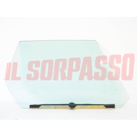 VETRO SCENDENTE + GUIDA PORTA PORTIERA DESTRA FIAT X19 ORIGINALE SAINT GOBAIN