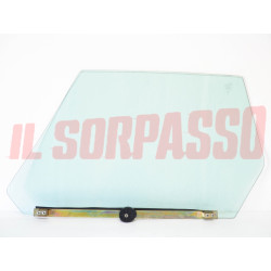 VETRO SCENDENTE + GUIDA PORTA PORTIERA DESTRA FIAT X19 ORIGINALE SAINT GOBAIN