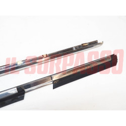MODANATURE PROFILI RASAVETRI INTERNO + ESTERNO PORTA PORTIERA DESTRA FIAT X19