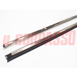 MODANATURE PROFILI RASAVETRI INTERNO + ESTERNO PORTA PORTIERA DESTRA FIAT X19