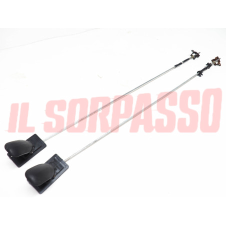 MANIGLIE + TIRANTI APRI PORTA DESTRA + SINISTRA LANCIA BETA MONTECARLO ORIGINALI