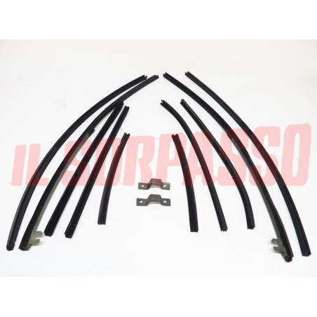 ASTE GUIDE VETRI SCENDENTI GUARNIZIONI SCORRIVETRO PORTE LANCIA BETA MONTECARLO