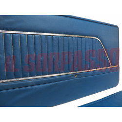 PANNELLI PORTA DESTRO SINISTRO AUTOBIANCHI A112 ELEGANT ABARTH AZZURRI DIFETTATI