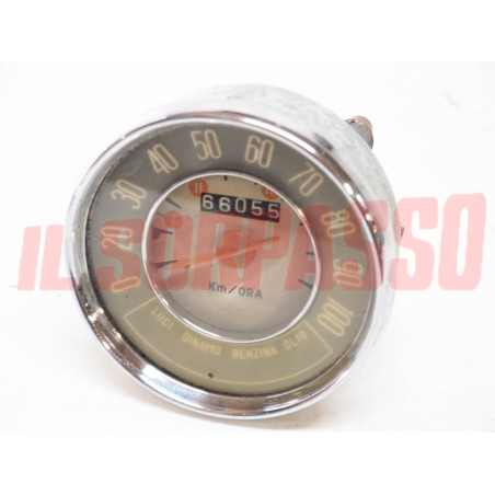 STRUMENTO CONTACHILOMETRI CRUSCOTTO FIAT NUOVA 500 N ORIGINALE