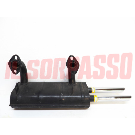 MARMITTA SCARICO SPORTIVA LOTOS FIAT 500 GIARDINIERA BIANCHINA PANORAMICA NOS