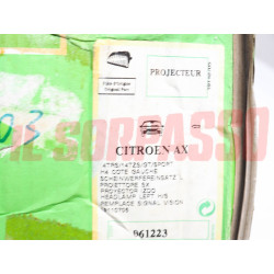 GRUPPO OTTICO FANALE FARO SINISTRO CITROEN AX ORIGINALE VALEO 061223