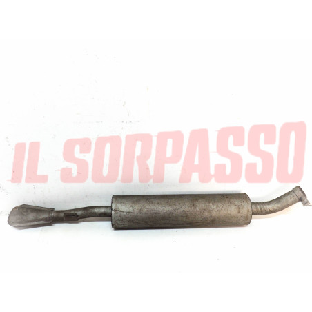 MARMITTA TERMINALE SCARICO FIAT 615 616 FURGONE AUTOCARRO ORIGINALE