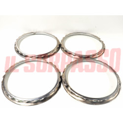 ANELLI GHIERE CERCHI RUOTA 14 FIAT 1100 103 E TV H D 1200 1500 SPIDER TRIBERTI