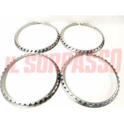 ANELLI GHIERE CERCHI RUOTA 14 FIAT 1100 103 BAULETTO E TV H D 1500 COUPE SPIDER