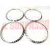 ANELLI GHIERE CERCHI RUOTA 14 FIAT 1100 103 BAULETTO E TV H D 1500 COUPE SPIDER