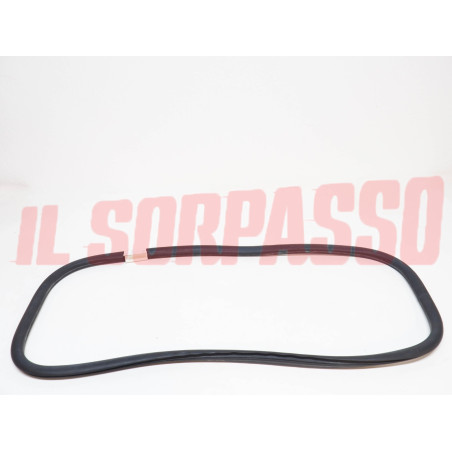 GUARNIZIONE VETRO LUNOTTO POSTERIORE FIAT 600 TUTTI TIPI ORIGINALE SAGOMATA