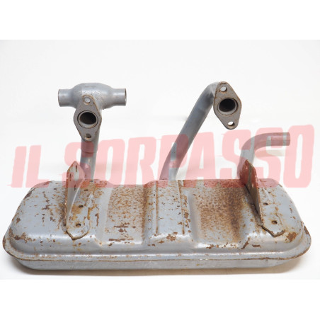 MARMITTA FINALE SCARICO FIAT 126 BIS FSM ORIGINALE NOS