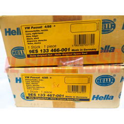 VETRI GRUPPI OTTICI FANALI FARO DESTRO SINISTRO VOLKSWAGEN PASSAT DA 4/88 IN POI