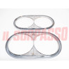 CORNICI CERCHI FARO METALLO DESTRA SINISTRA FIAT 850 FAMILIARE 1300 1500 BERLINA