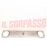 MASCHERINA GRIGLIA  + STEMMA ANTERIORE FIAT 128 BERLINA 1 SERIE ORIGINALE NOS