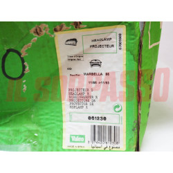 GRUPPO OTTICO FARO FANALE DESTRO + FRECCIA SEAT MARBELLA '86 ORIGINALE CIBIE'