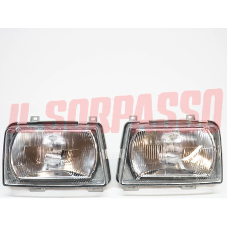 GRUPPI OTTICI FARI FANALI DESTRO SINISTRO SEAT IBIZA MK1 ORIGINALI CIBIE'