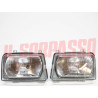 GRUPPI OTTICI FARI FANALI DESTRO SINISTRO SEAT IBIZA MK1 ORIGINALI CIBIE'