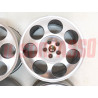 4 CERCHI RUOTA + TAPPI STEMMI ALFA ROMEO 147 156 GTA 6.5X16 ORIGINALI 60678535