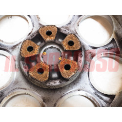 4 CERCHI RUOTA + TAPPI STEMMI ALFA ROMEO 147 156 GTA 6.5X16 ORIGINALI 60678535