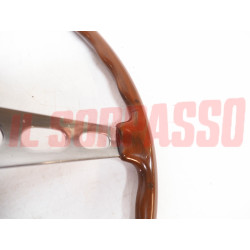VOLANTE STERZO + PULSANTE CLACSON LANCIA FULVIA COUPE 2 SERIE + ZAGATO ORIGINALI