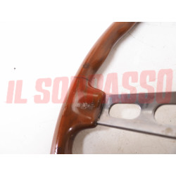 VOLANTE STERZO + PULSANTE CLACSON LANCIA FULVIA COUPE 2 SERIE + ZAGATO ORIGINALI