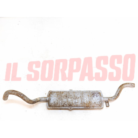 TERMINALE MARMITTA FINALE SCARICO FIAT 124 FAMILIARE DAL 67 AL 75 NOS