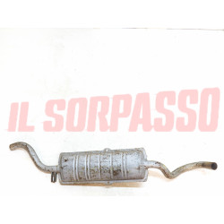 TERMINALE MARMITTA FINALE SCARICO FIAT 124 FAMILIARE DAL 67 AL 75 NOS