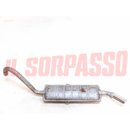 TERMINALE MARMITTA FINALE SCARICO FIAT 124 COUPE 1400 1600 1 SERIE NOS