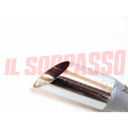 TERMINALE MARMITTA FINALE SCARICO FIAT 124 COUPE 1400 1600 1 SERIE NOS