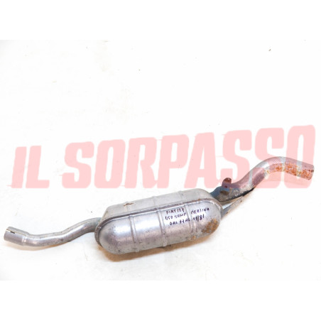 MARMITTA TERMINALE SCARICO FIAT 127 1050 cc  DAL 77 AL 11.81 FONDO DI MAGAZZINO