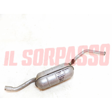 MARMITTA TERMINALE SCARICO FIAT 127 FIORINO 903 cc DAL 78 AL 83 CON BORDO